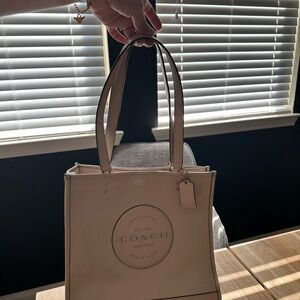 Coach Cream Tote Bag